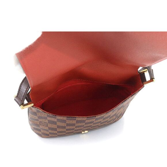 Louis Vuitton Damier Musette Salsa Long Shoulder Bag Ebene - Picture 6 of 8